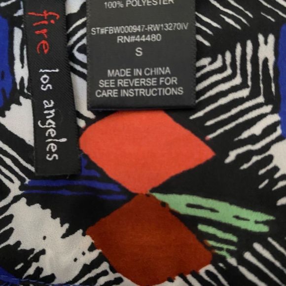 Multi color High Waisted Shorts Size Small - Picture 6 of 12